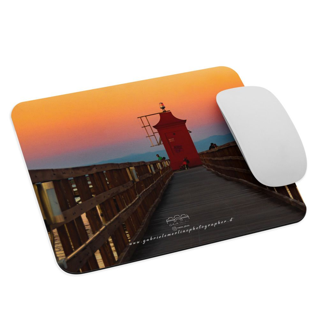 Tappetino mouse sunset lighthouse 