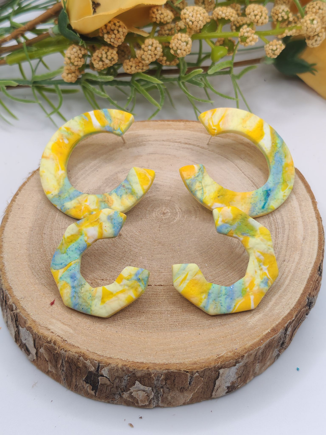 Chloé Jaune citron/Bleu