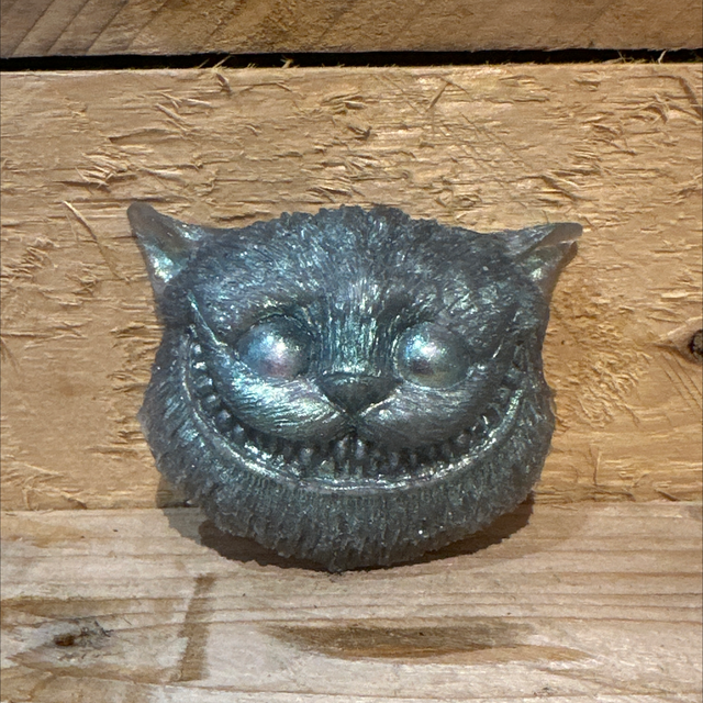 Resin Smiley Cat
