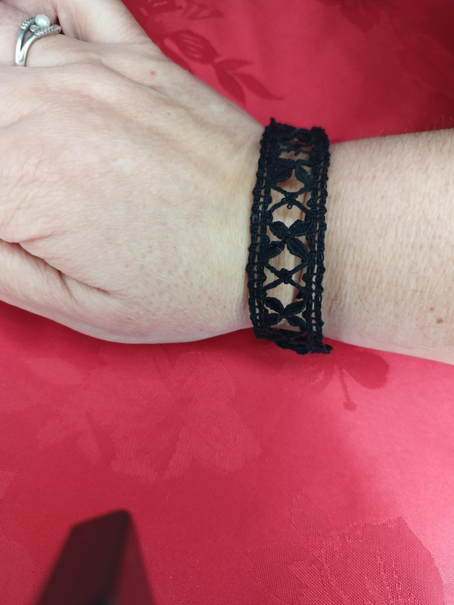 Bracelet &quot;esprit&quot; noir
