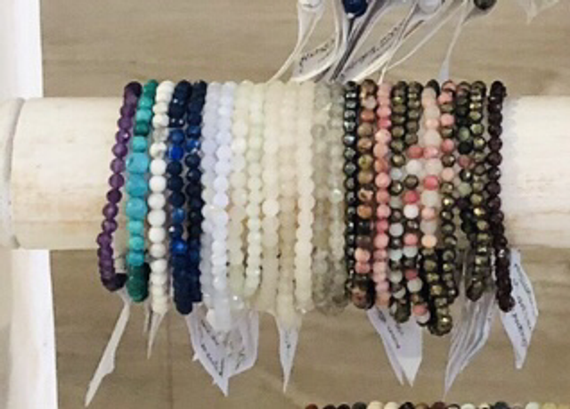 Bracelets facettés 