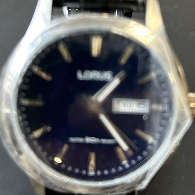 Lorus - Black Strap Watch -J012