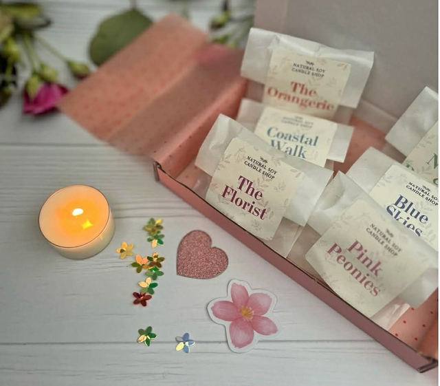 Spring Tealight Sample Box