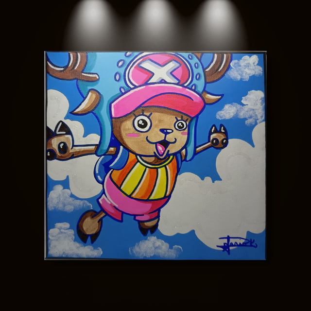 Tableau sur toile &quot;Chopper&quot; One piece - Manga