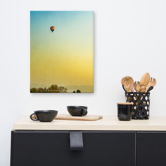  Canvas sunrise mongolfier 