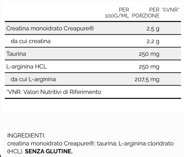 CREATINA PLATINUM 300 g