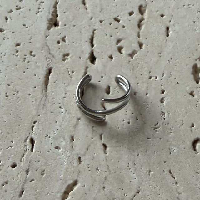 Earcuff zilver