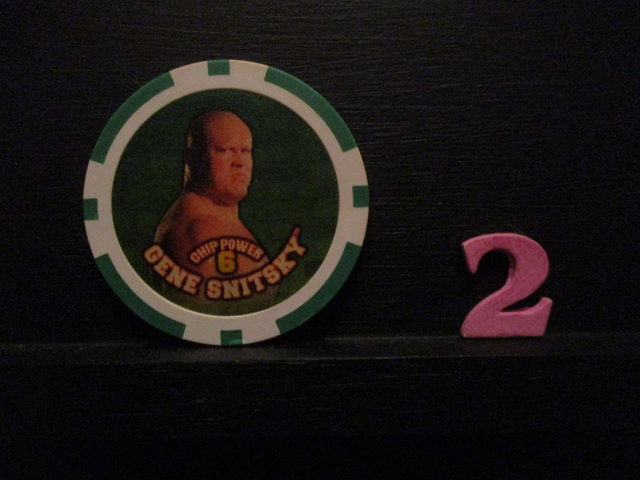 Gene Snitsky - Chip Power 6 Original Wrestling Chipz (2)