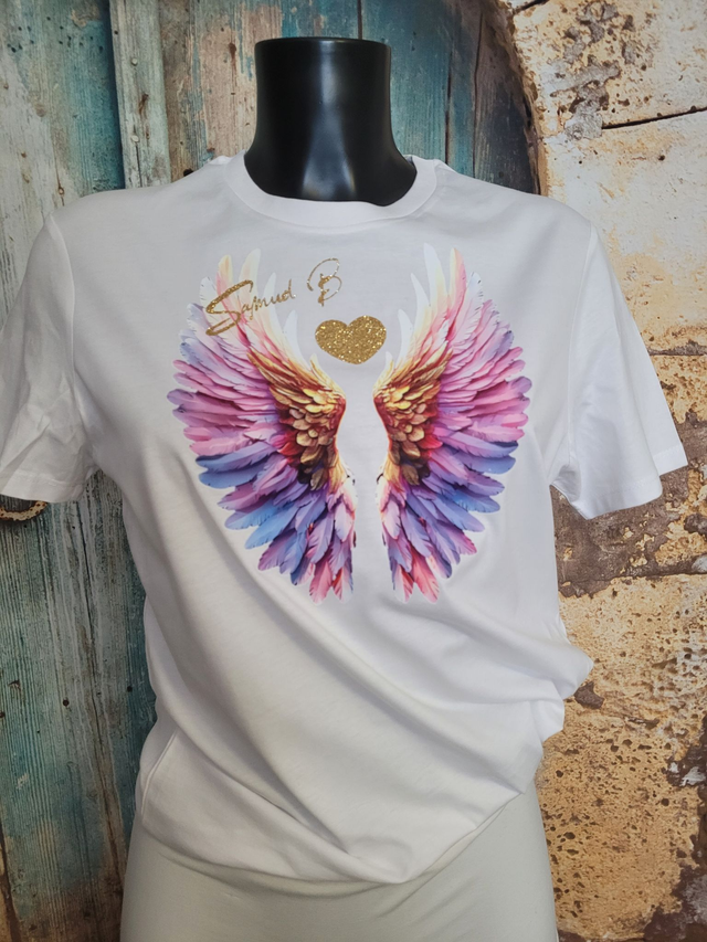 T-Shirt Blanc Femme Cotton Bio(A42)