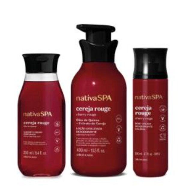 Nativa SPA Cereja Rouge Leve 3, Pague 2 – Encante-se com a Sedução