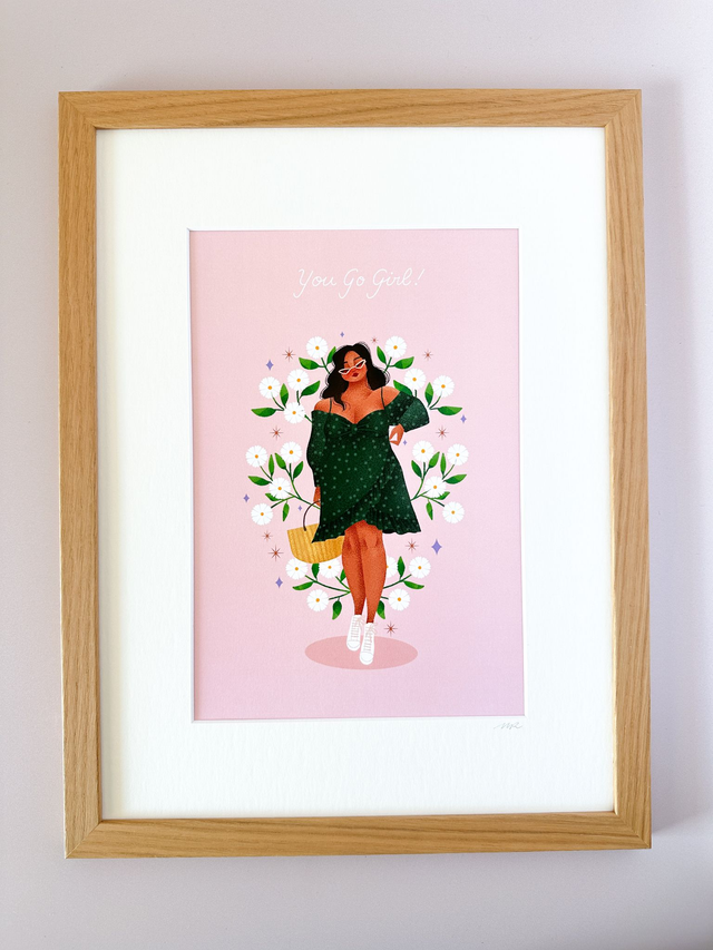 Affiche You Go Girl