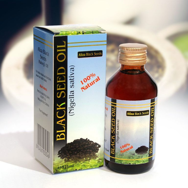 Hemani Black Seed Oil 125ml 100% Pure Natural Nigella Sativa Cumin Kalonji Oil