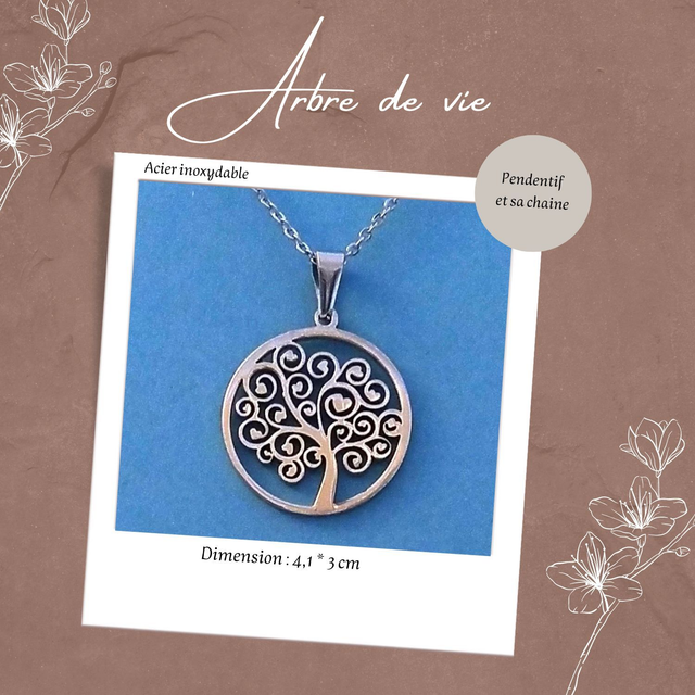 Pendentif Arbre de vie n°110