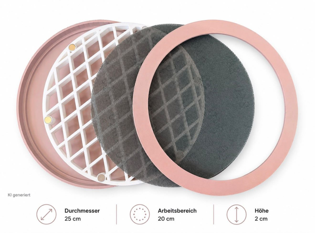 Magnetischer Schleifteller für Raysin & Gips