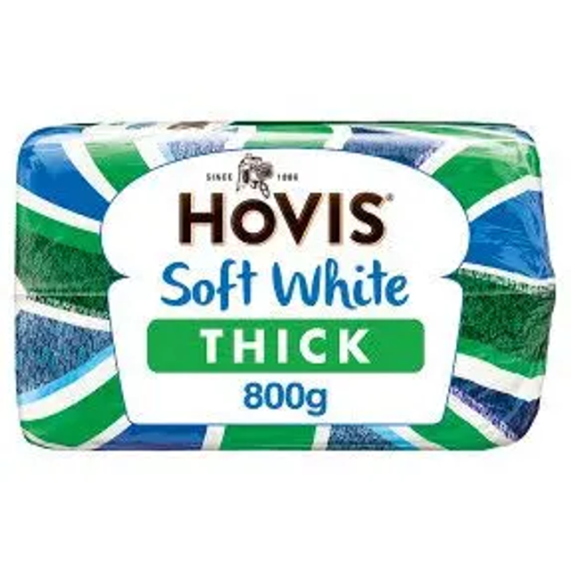 Hovis soft white thick 800g