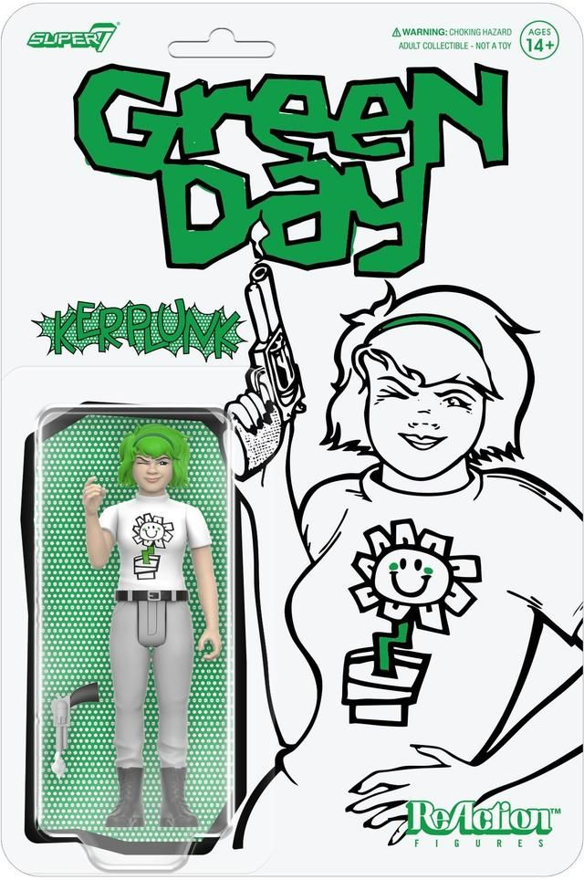 Green Day: ReAction Action Figure Kerplunk Girl
