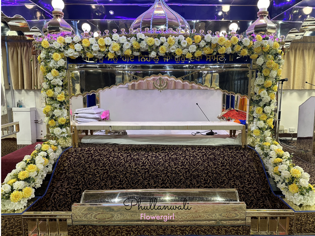 Bespoke Palki Sahib Decor