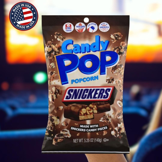 🎬 Candy PopCorn Snickers 🍿