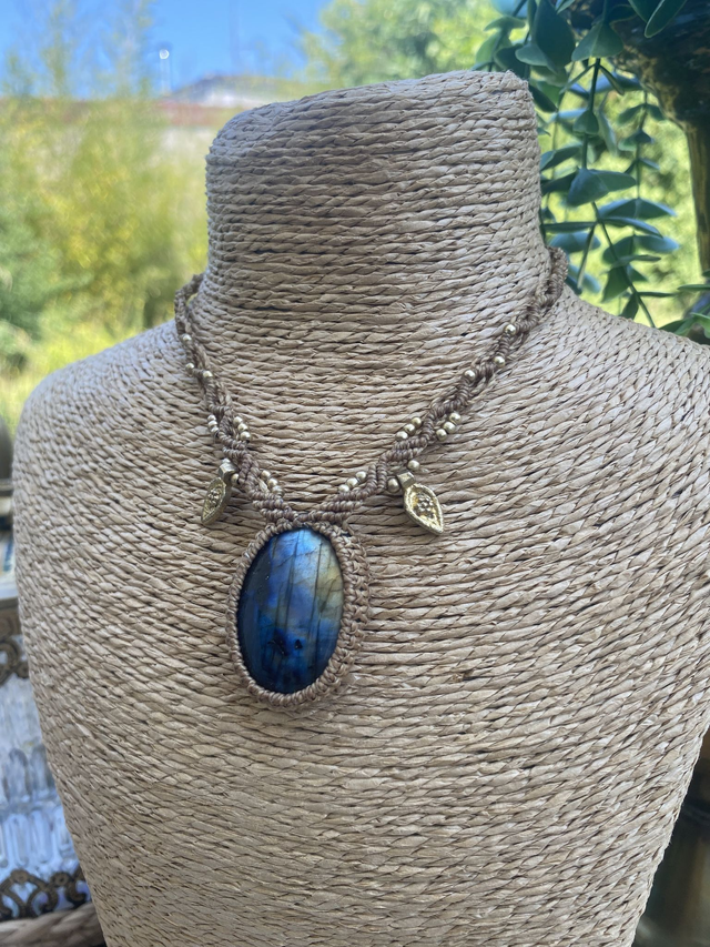 Collier UNIQUE - LABRADORITE