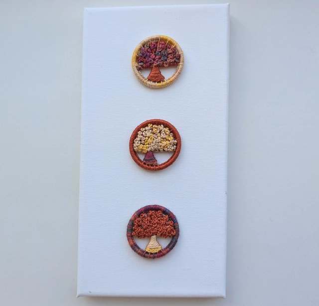 Dorset Button Trees Rust