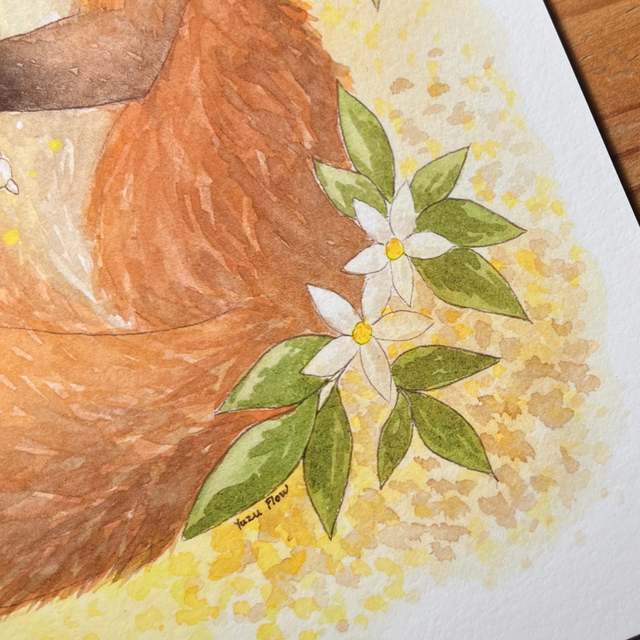 Lueur d’Ambre Dorée ✨ Affiches A4 & A5