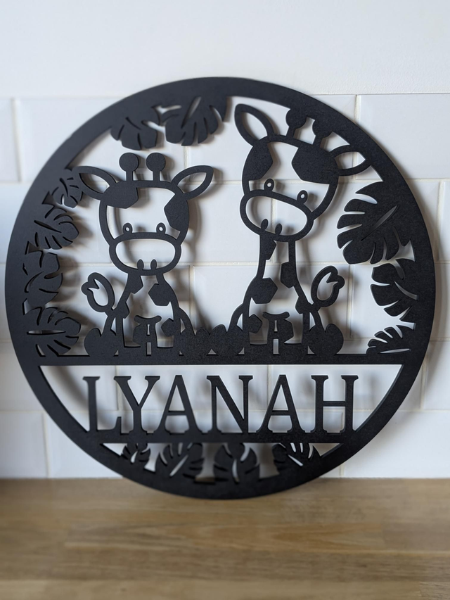 Girafe Personnalisable 