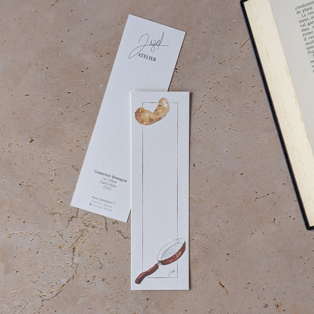 Marque-page - Bretagne - La Crêpe