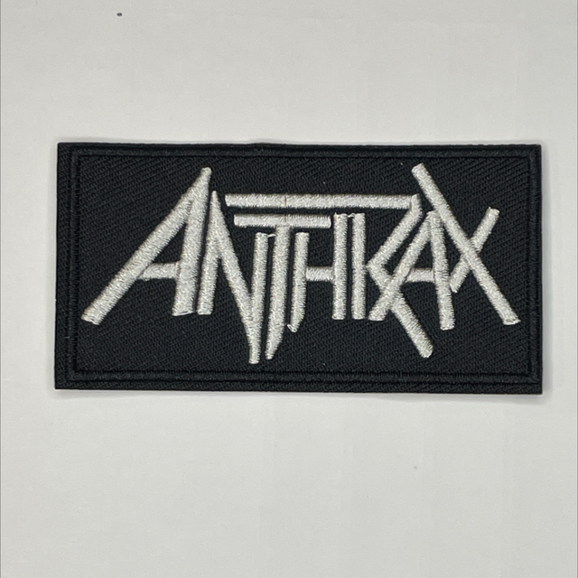 Anthrax Patch White Logo