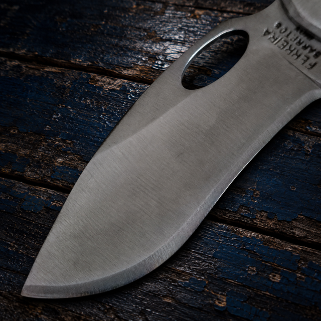 Canivete EDC Bruto Barretos Original 9cm Aço Inox 420 Tucunaré