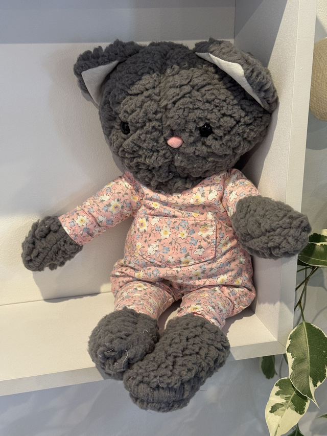 Luidgy chat moumoute gris