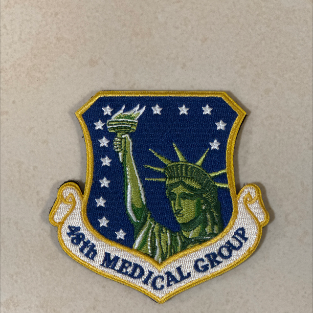 48th Medical Group Official Patch (3.5inch) Colored