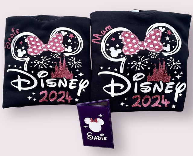 Disneyland castle outline hoodie