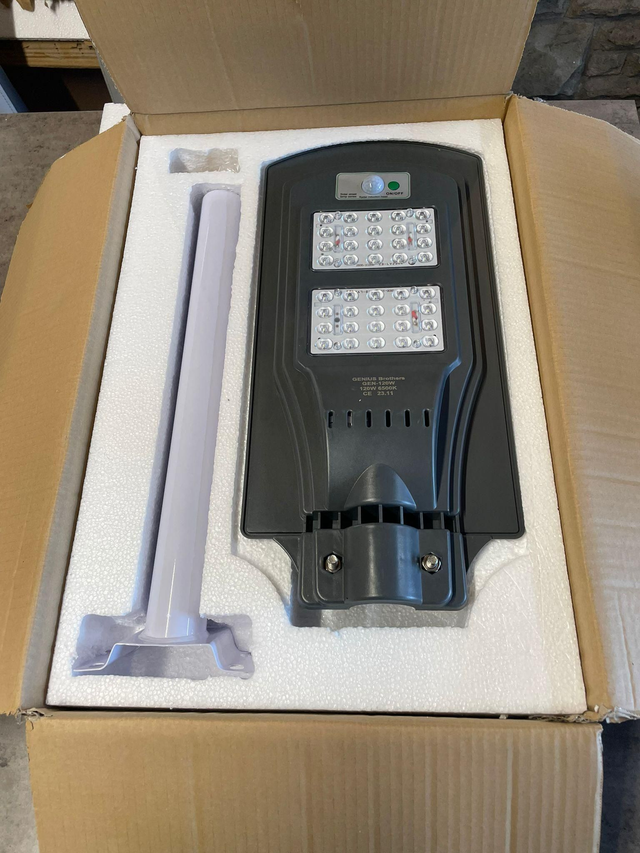 120W Solar Street Lights