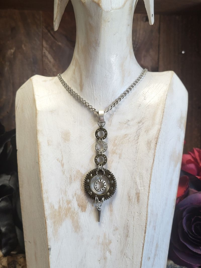 Collier "Rouages du Temps"