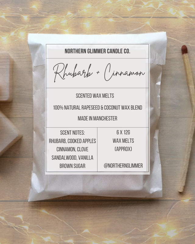 Rhubarb &amp; Cinnamon Wax Melts