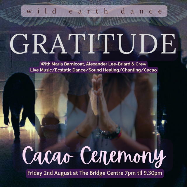 GRATITUDE: Sound Healing Ecstatic Dance Cacao Ceremony