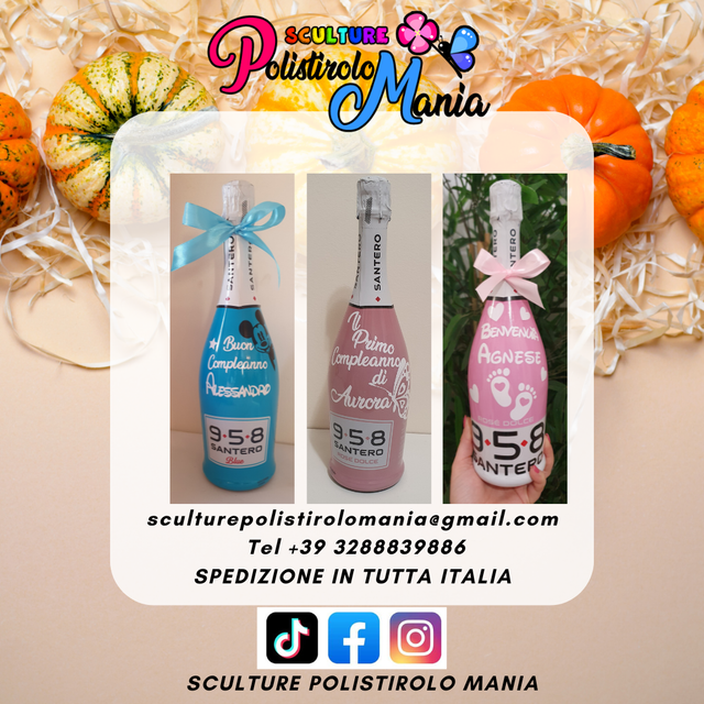 Bottiglie Con scritte Personalizzate