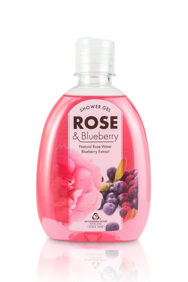Rosa&amp; Gel de Ducha Rosa&amp;Arándanos