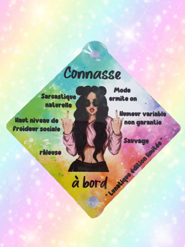 Plaque voiture personnalisée