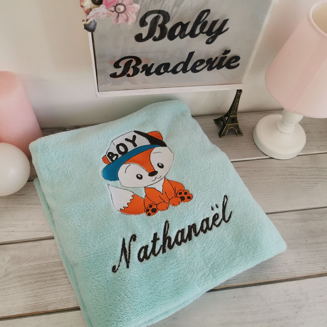 Plaid bébé garçon