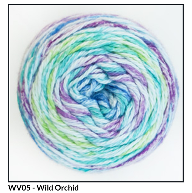 Cotton Waves WV05 Wild Orchid