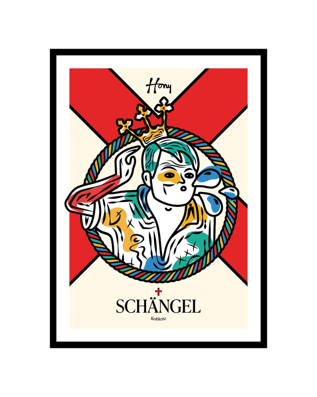 Kowelenzer Schängel 030225 - Hony | Kunstdruck