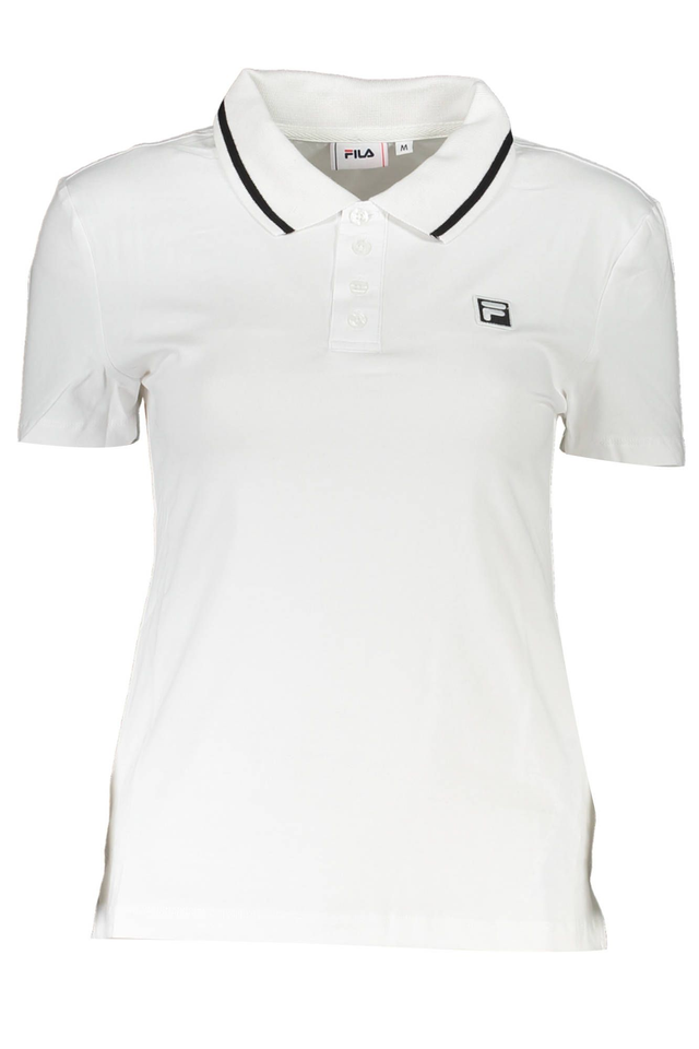 FILA POLO MANICHE CORTE DONNA BIANCO