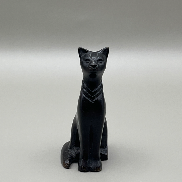 Small Bronze Egyptian Cat – Approx. 6.5cm Tall – Inspired by Ancient Egypt