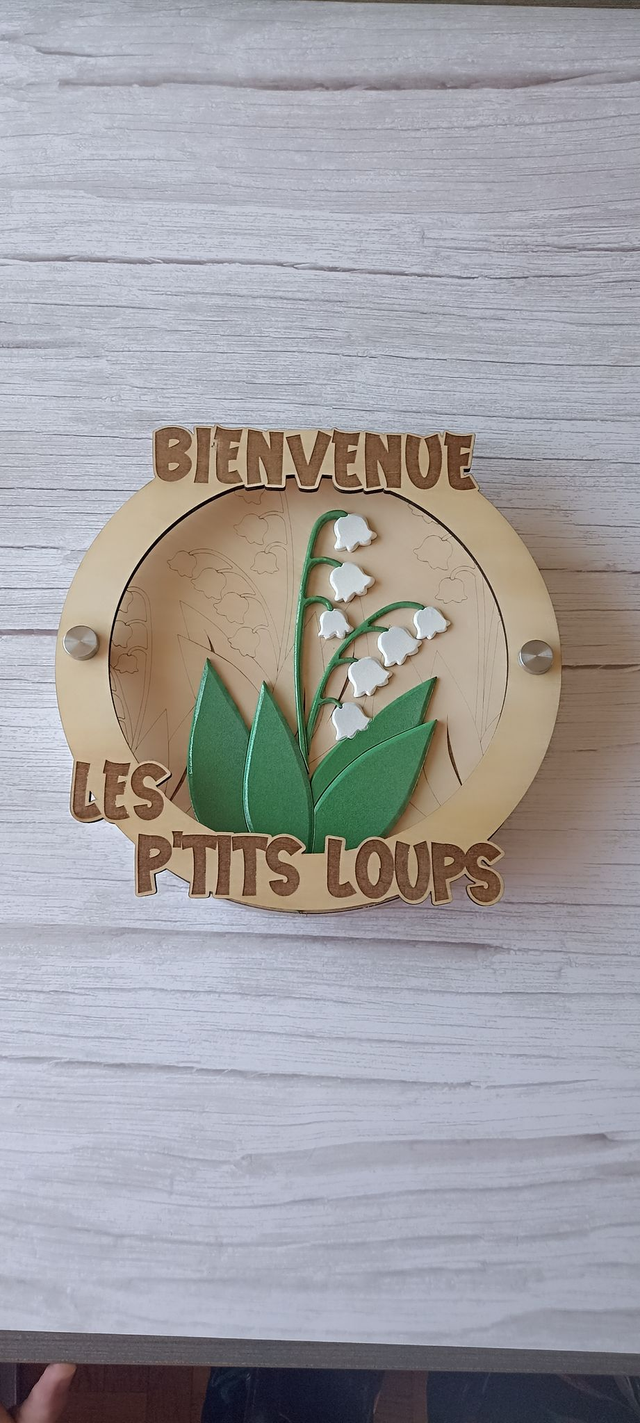 MESSAGE CRÉACTIF - Kit -MUGUET