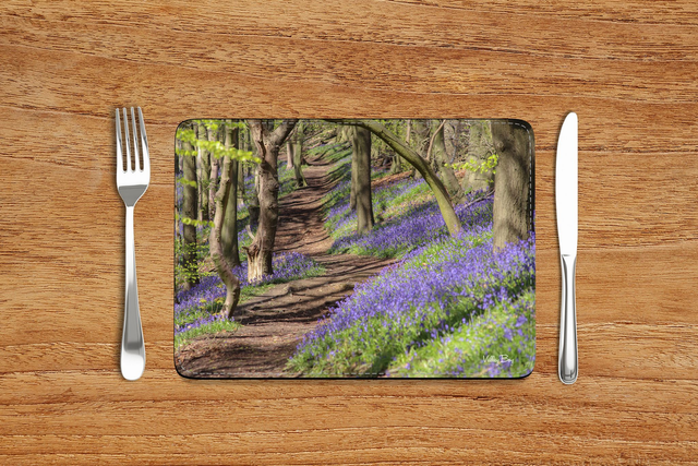 “Bluebell Woodland” Placemat 