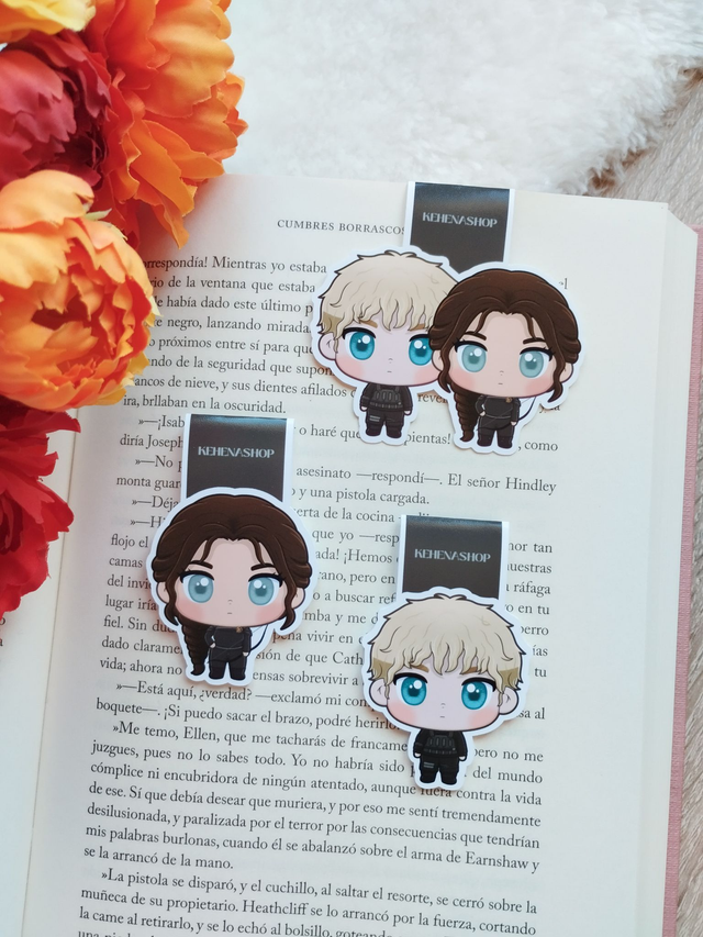 Los juegos del hambre/The Hunger Games - Marcapáginas magnéticos/Magnetic Bookmarks