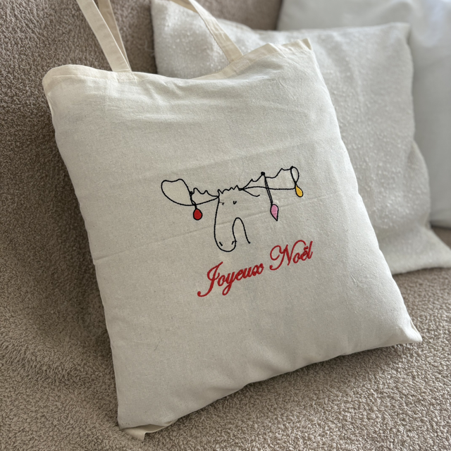 🎄 Tote Bag “Joyeux Noël” 