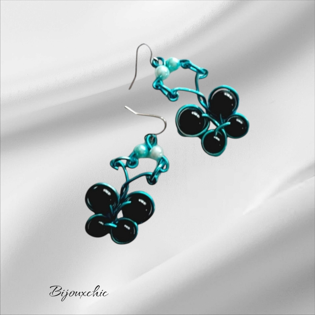 Boucles d’oreilles artisanales Butterfly