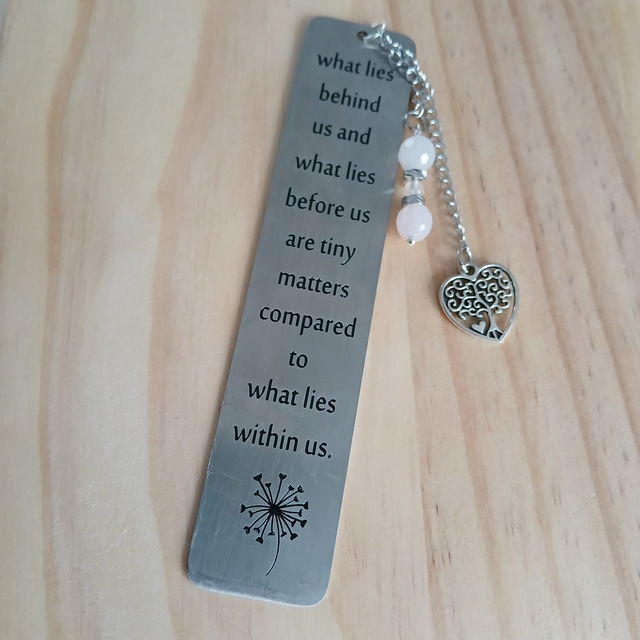 Boekenlegger met Rozenkwarts (4.047)